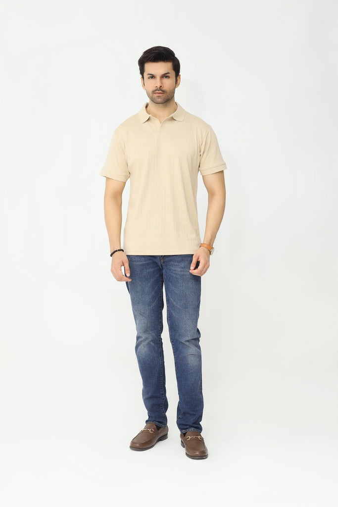 Drop Needle Polo | Earth Brown